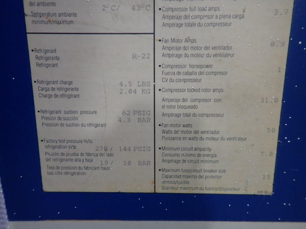 Kaeser 200 Scfm Compressed Air Dryer - Krd200