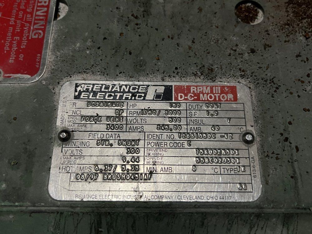  45 Davis Standard  Gala Underwater Pelletizing Line 150 Hp