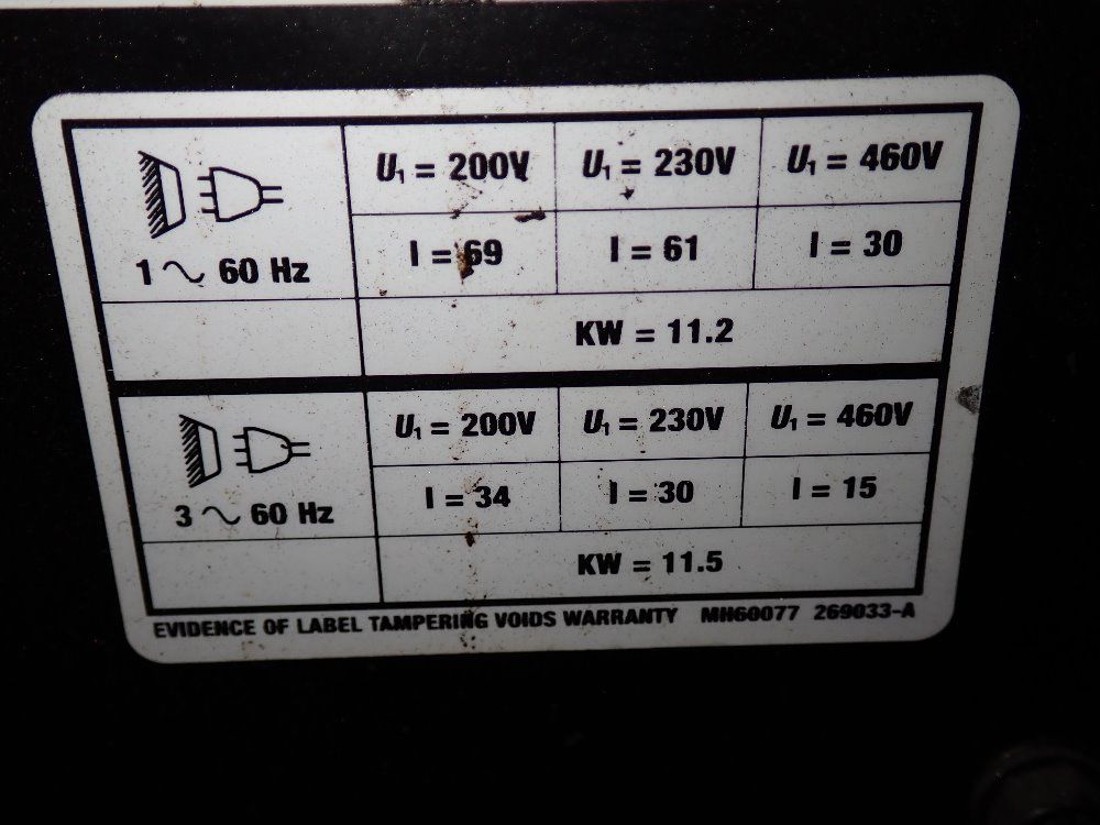 Miller 350 Amps Welder - Millermatic 350p