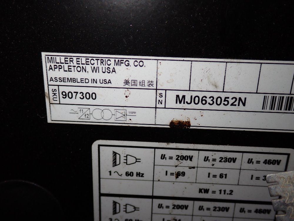 Miller 350 Amps Welder - Millermatic 350p