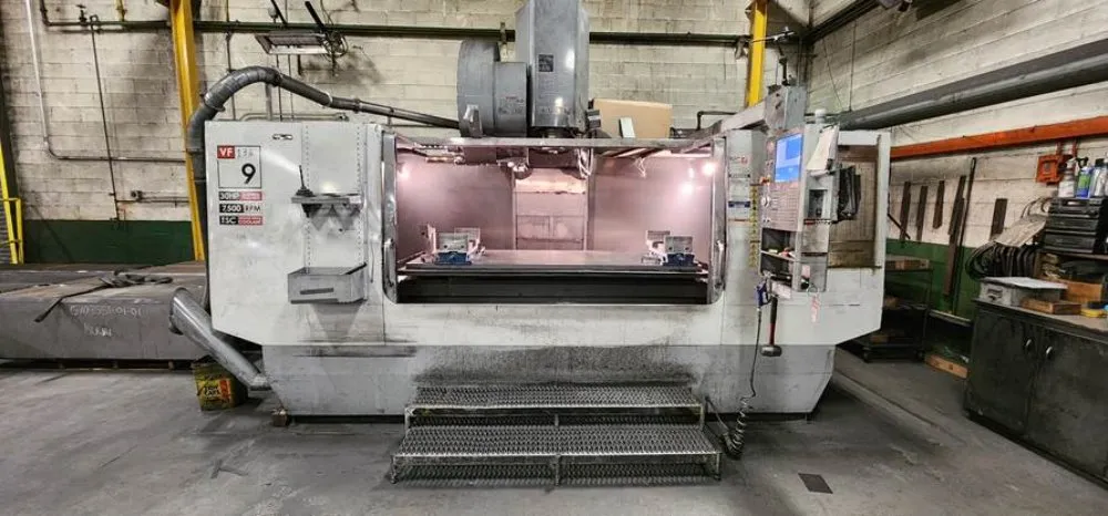 Haas 36" X 84" Vf-9/50 Cnc Vertical Machining Center With Advanced Hydraulic Unit And 30-positi - Vf-9/50