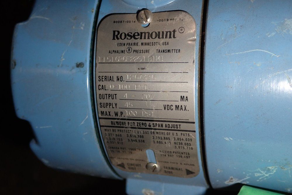 Rosemount Pressure Transmitter