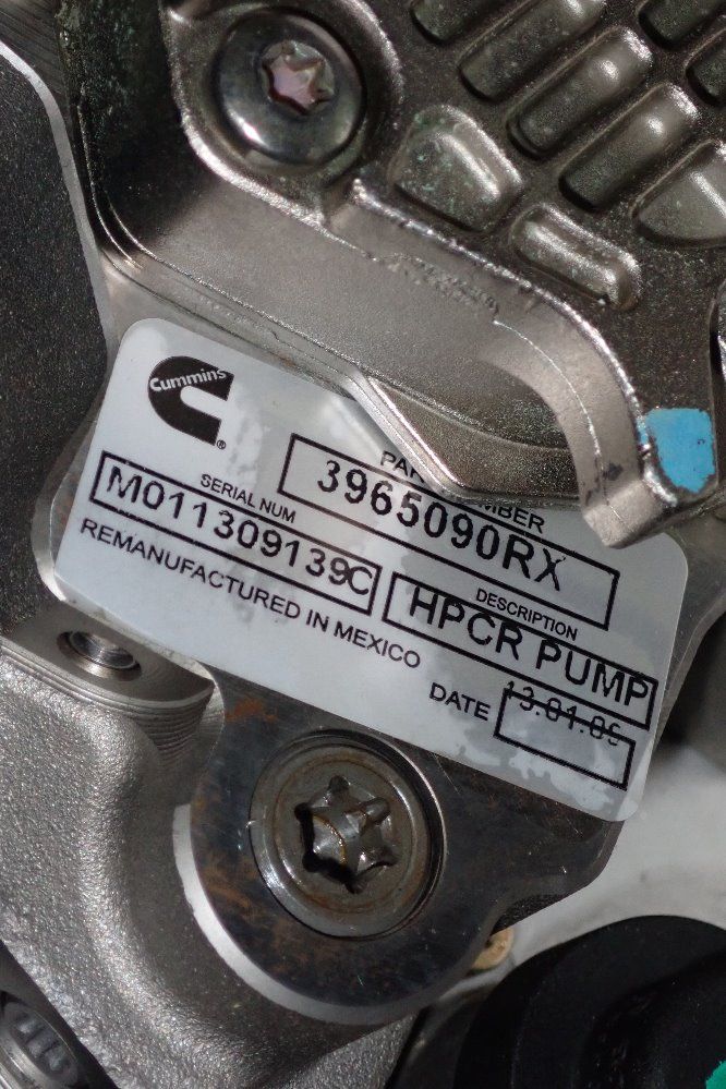 Cummins Pump - 3965090rx