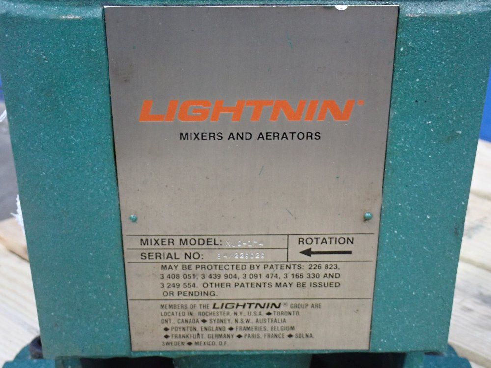 Lightnin' 1.74 Hp Industrial Mixer - Xjq-174