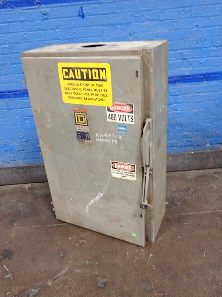 Square D 600 Amps/600v Fusible Disconnect