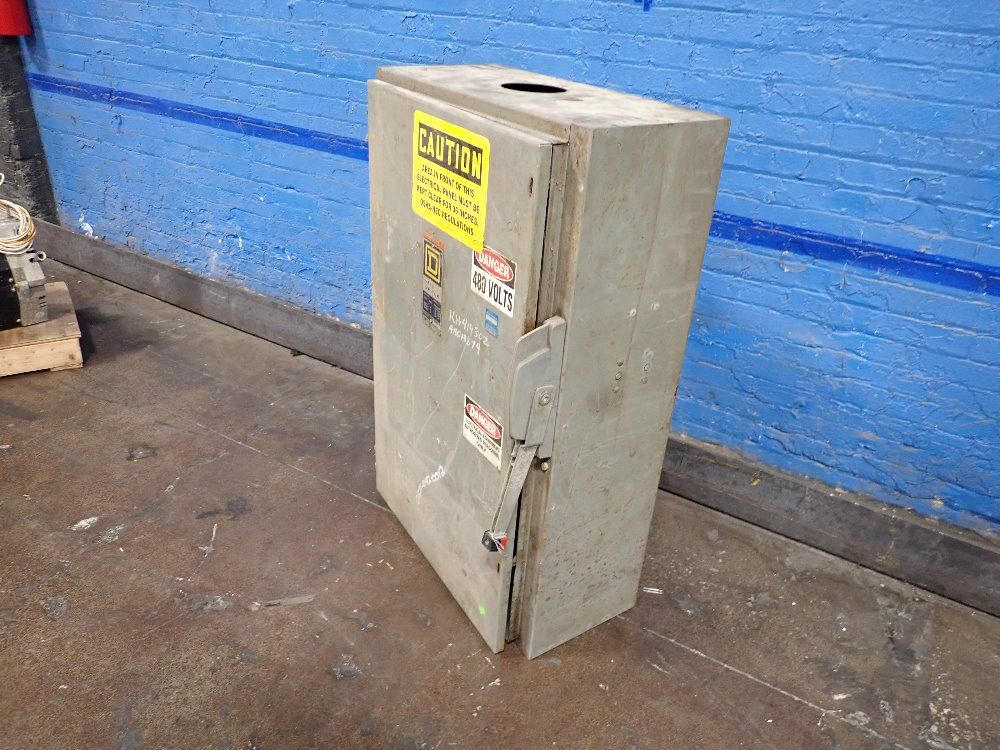 Square D 600 Amps/600v Fusible Disconnect