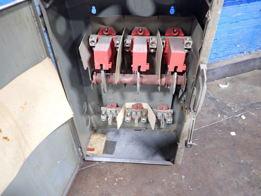 Square D 600 Amps/600v Fusible Disconnect