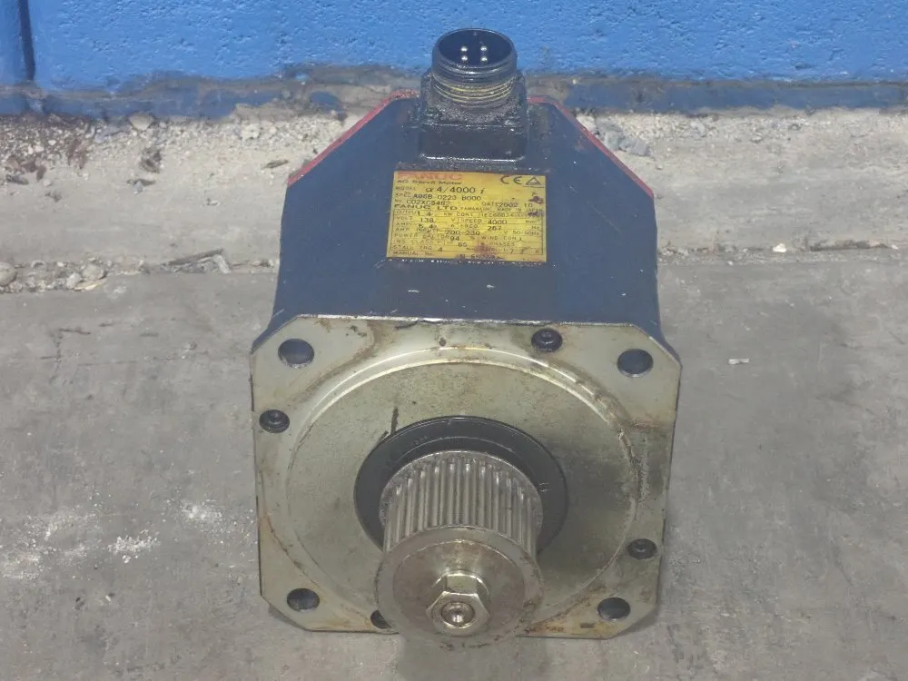 Fanuc Ltd. 4000 Rpm Servo Motor - A4/4000i