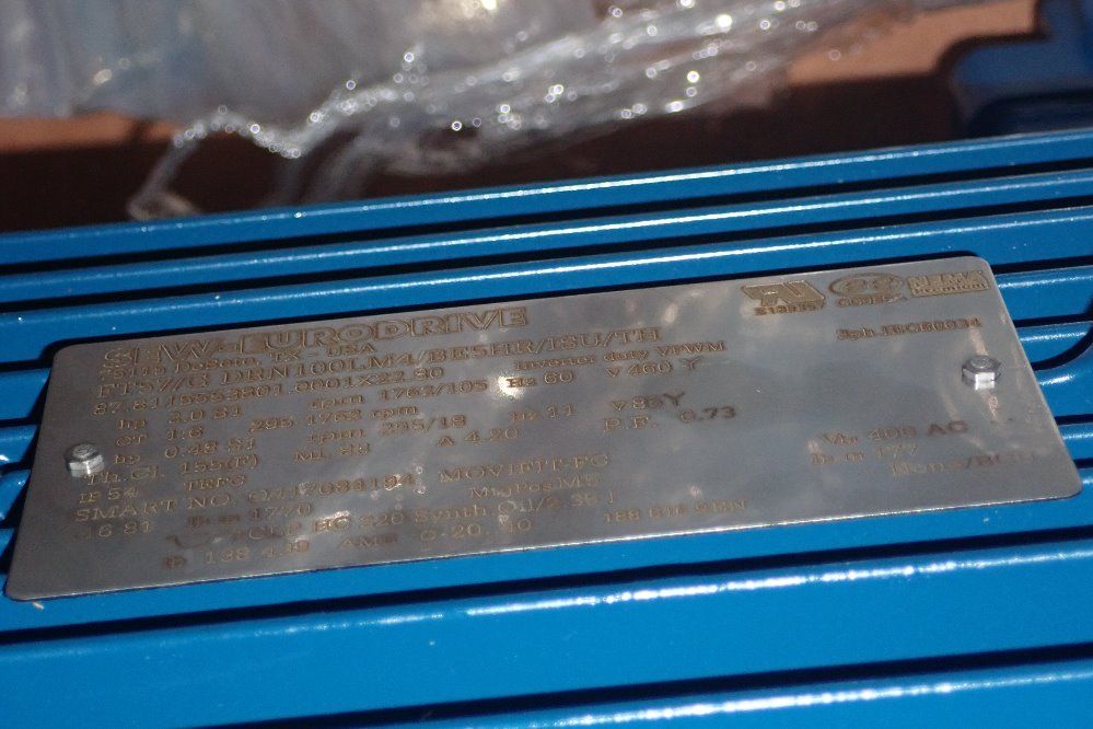 Sew Euro-drive 3 Hp Gear Drive - Ft571gdcn100lm4/be5hrisuth