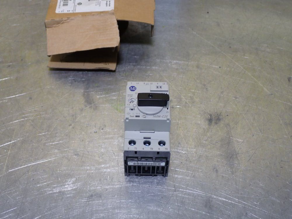 Allen-bradley 4pcs Allen-bradley 140m-c2e-b25-kn Motor Protector Lot - 140m-c2e-b25-kn