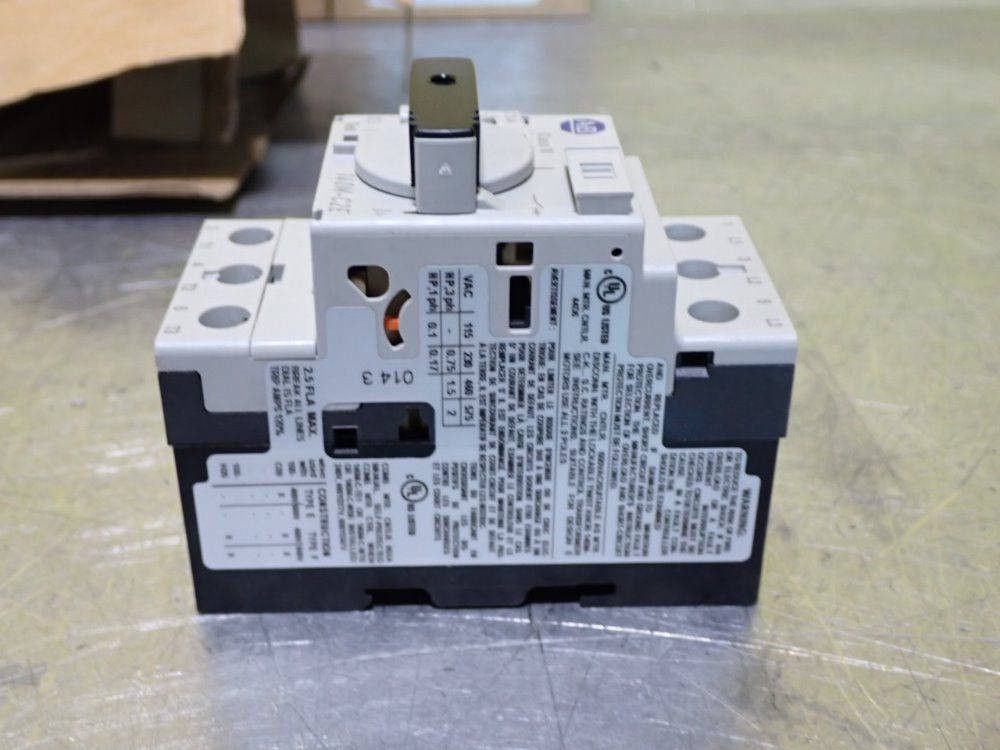 Allen-bradley 4pcs Allen-bradley 140m-c2e-b25-kn Motor Protector Lot - 140m-c2e-b25-kn