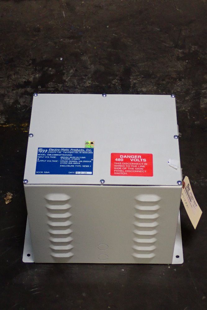 Electromatic Products Electrical Enclosure - Em103m6g2ts4x4a03