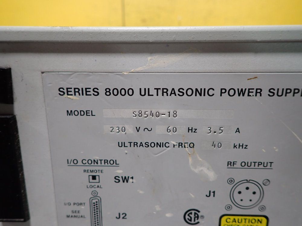 Branson Branson S854018 Power Supply