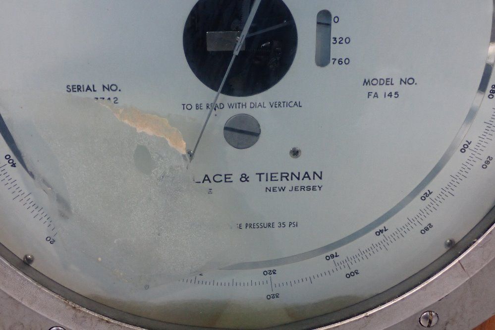 Wallace And Tiernan Pressure Gauge - Fa145