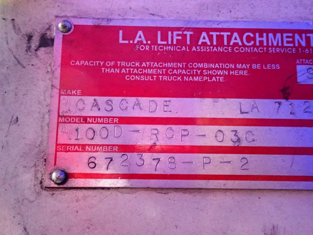 Cascade 9000 Lbs Clamp Attachment - 100d-rcp-03c