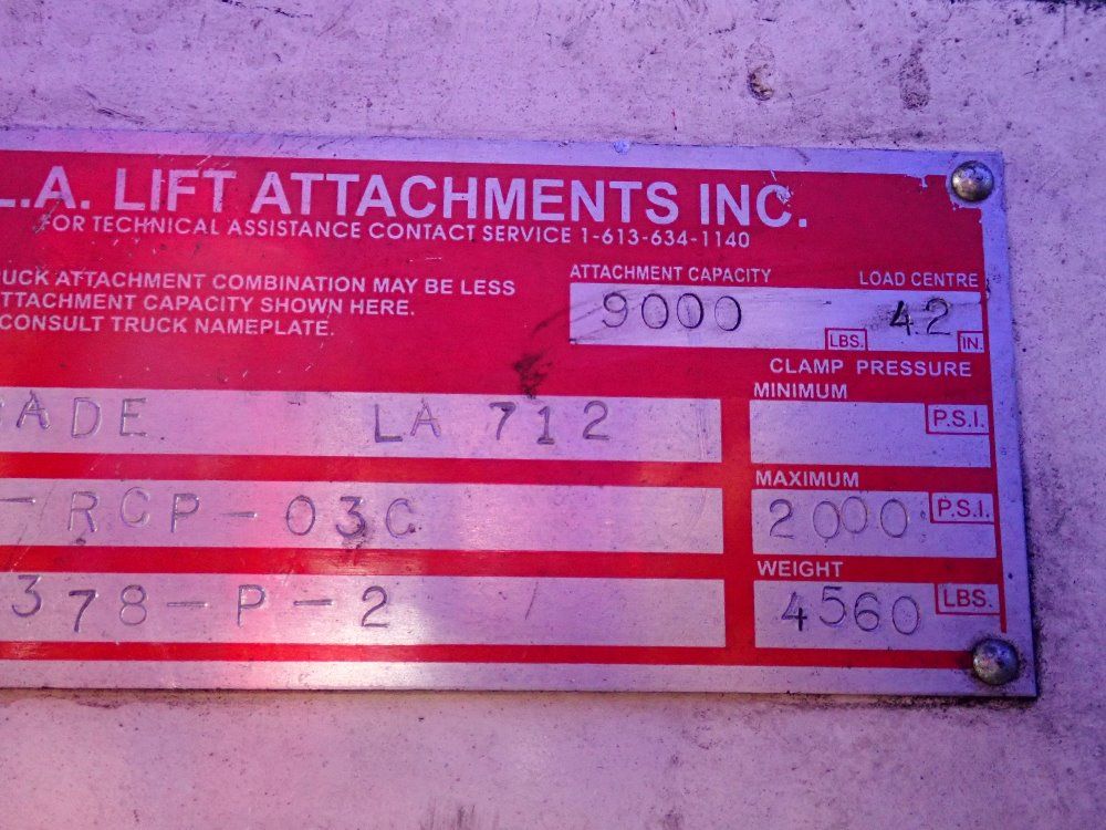 Cascade 9000 Lbs Clamp Attachment - 100d-rcp-03c