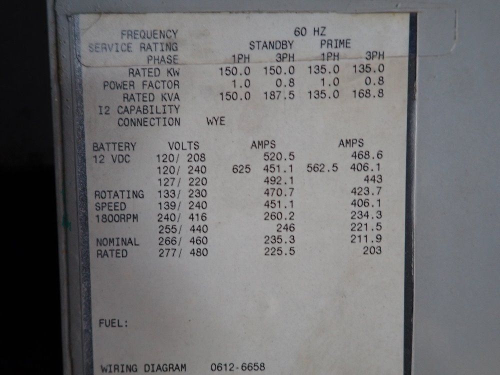 Cummins  Diesel Generator