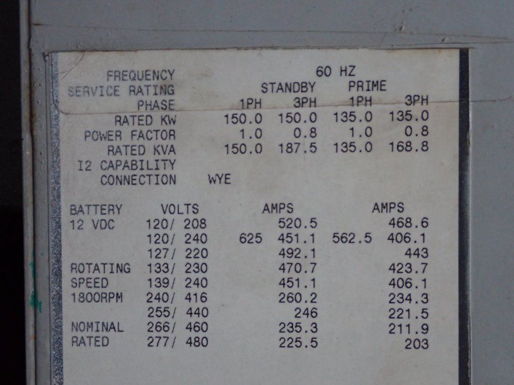 Cummins  Diesel Generator