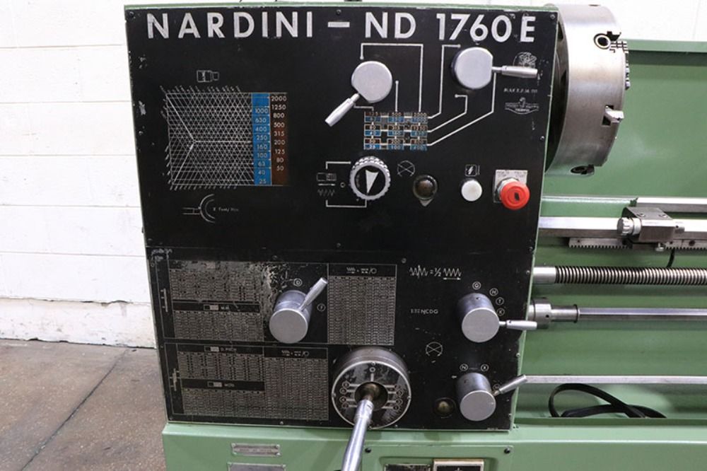 Nardini 17" / 24" X 60" Gap Bed Lathe - Nodus 1760e
