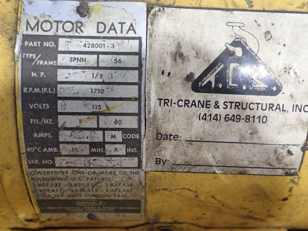 Budgit 1 Ton Chain Hoist