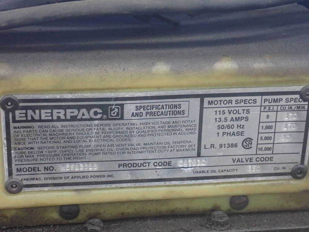 Enerpac Electric Hydraulic Pump