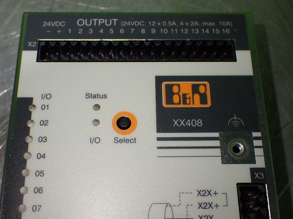 B&r , 7xx408.50-1 Remote I/o Module. 24vdc Electrically Isolated - 7xx408.50-1