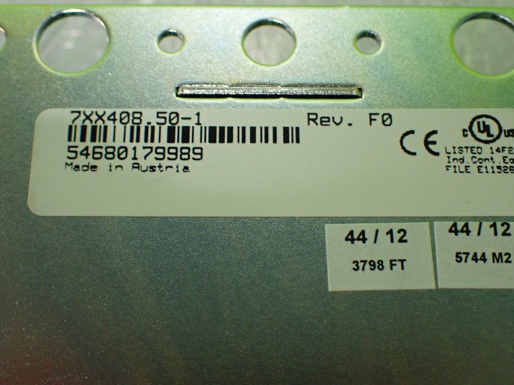 B&r , 7xx408.50-1 Remote I/o Module. 24vdc Electrically Isolated - 7xx408.50-1