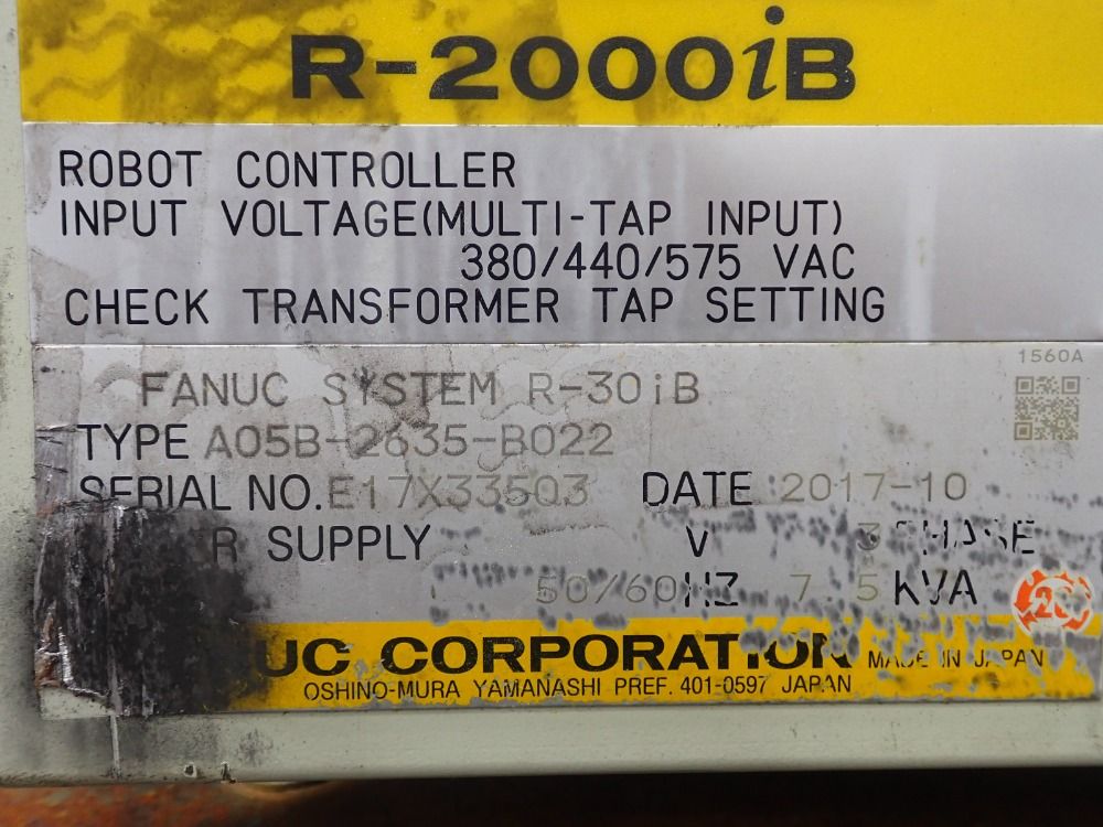 Fanuc Robot - R-2000ib 210f