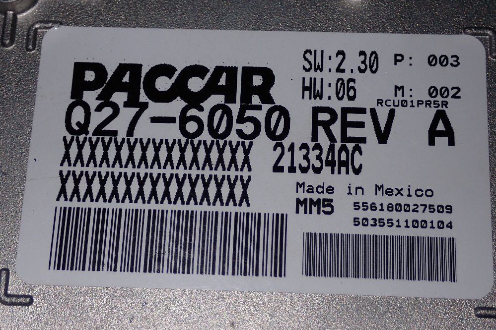 Paccar Display Monitor