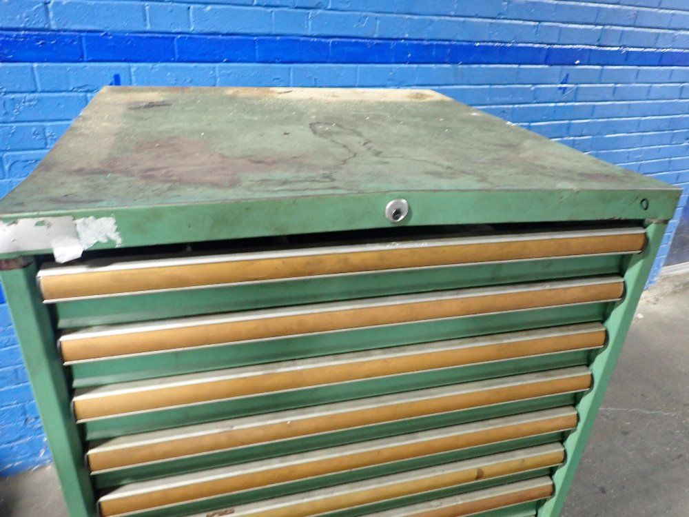 Stanley Vidmar 10 Drawers Tool Cabinet