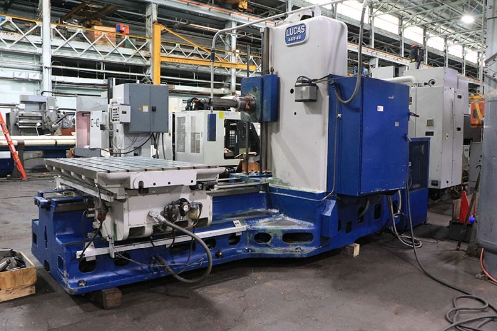 Lucas 36" X 62" Horizontal Boring Mill - 441b-48