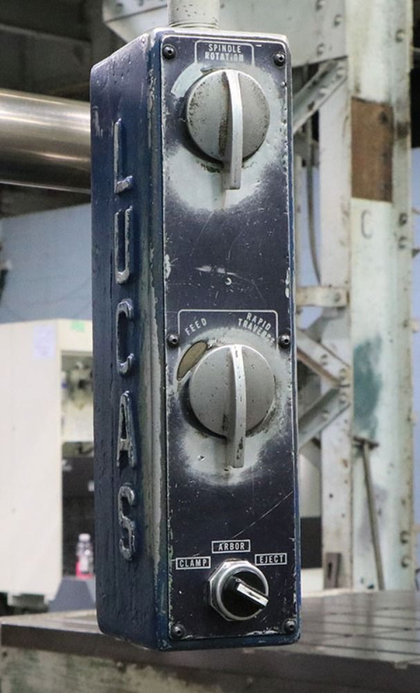 Lucas 36" X 62" Horizontal Boring Mill - 441b-48