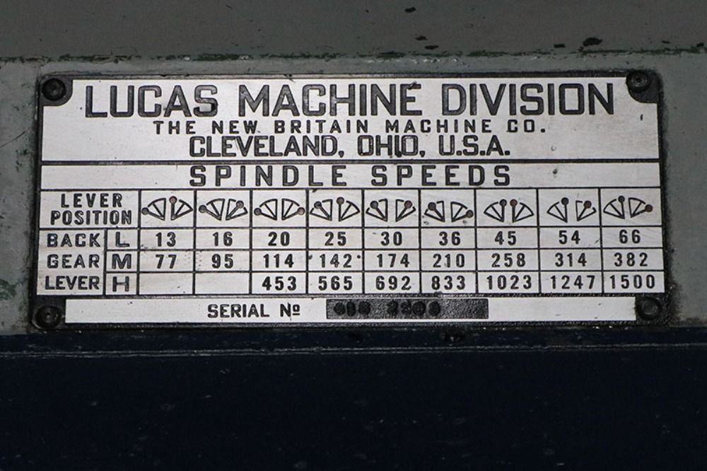 Lucas 36" X 62" Horizontal Boring Mill - 441b-48