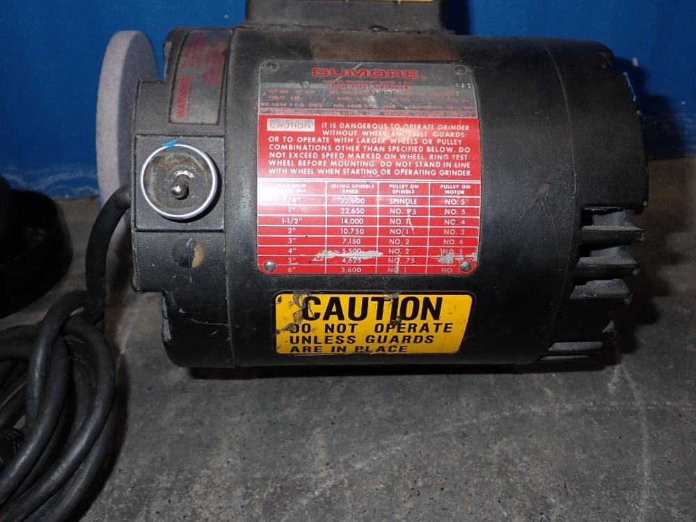Dumore Corporation Tool Post Grinder - C6c34dzid