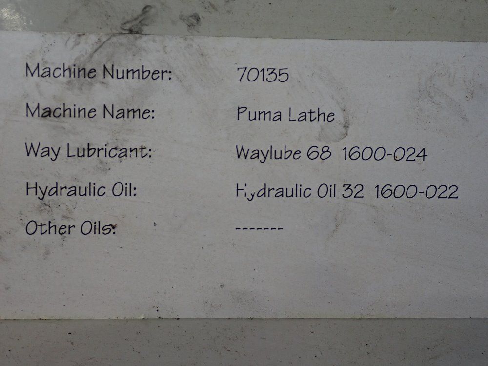 Daewoo 35 Kva Cnc Lathe - Puma 6s