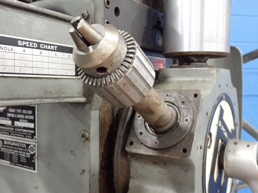 Burgmaster 40" X 24" Turret Drill - 2br