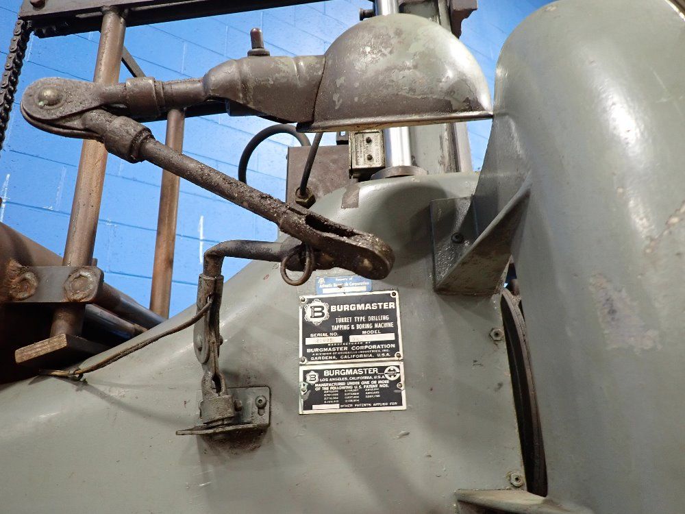 Burgmaster 40" X 24" Turret Drill - 2br