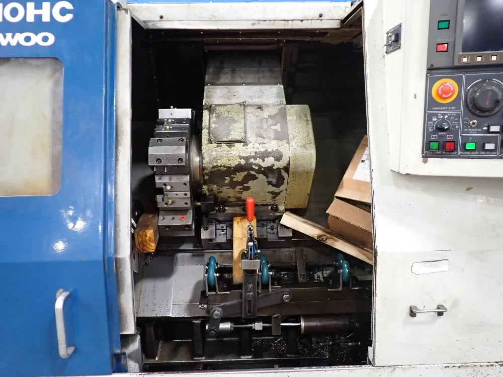 Daewoo 40 Kva Cnc Lathe W/chip Conveyor - Puma 10hc
