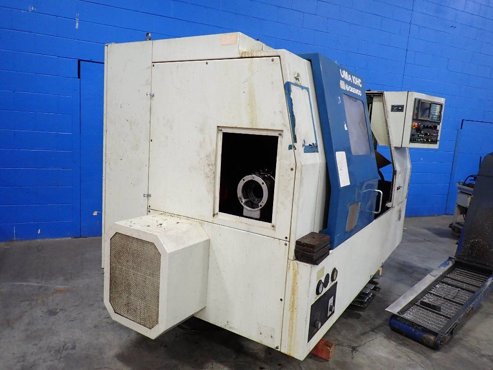 Daewoo 40 Kva Cnc Lathe W/chip Conveyor - Puma 10hc
