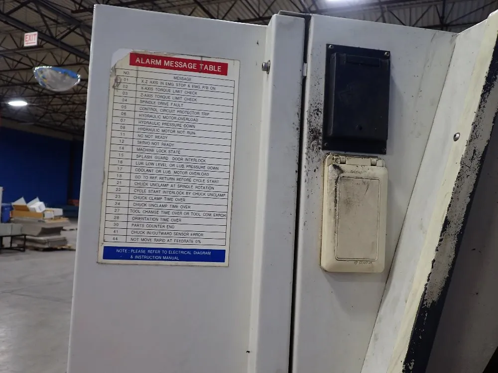 Daewoo 40 Kva Cnc Lathe W/chip Conveyor - Puma 10hc