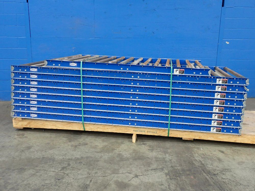 Lewco 48" X 2" Roller Conveyors