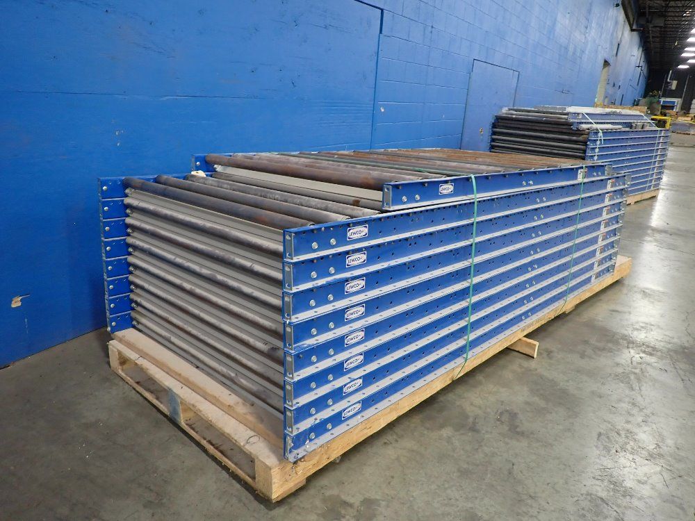 Lewco 48" X 2" Roller Conveyors