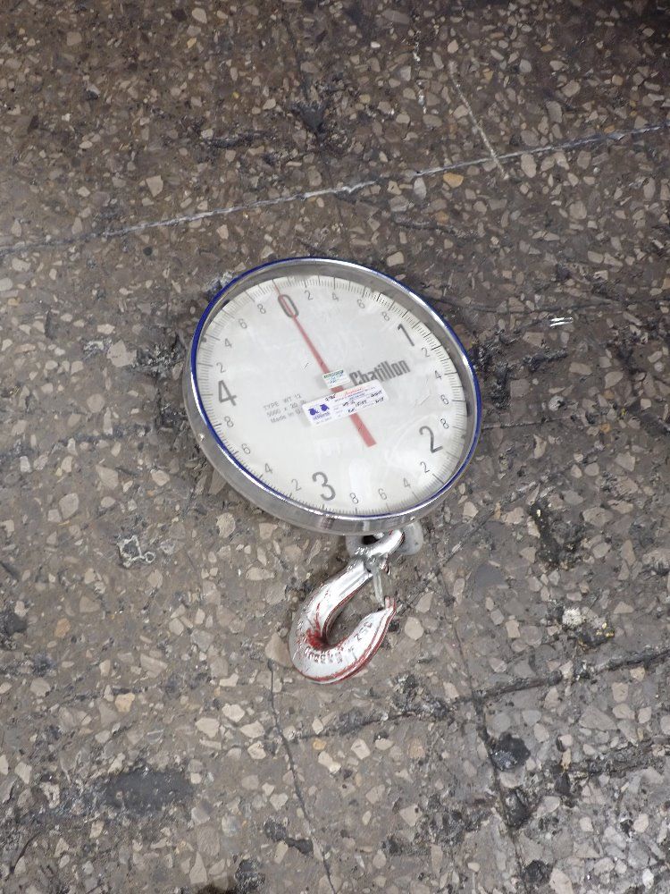 Chatillon 5000 X 20 Lbs Hanging Scale - Wt-12