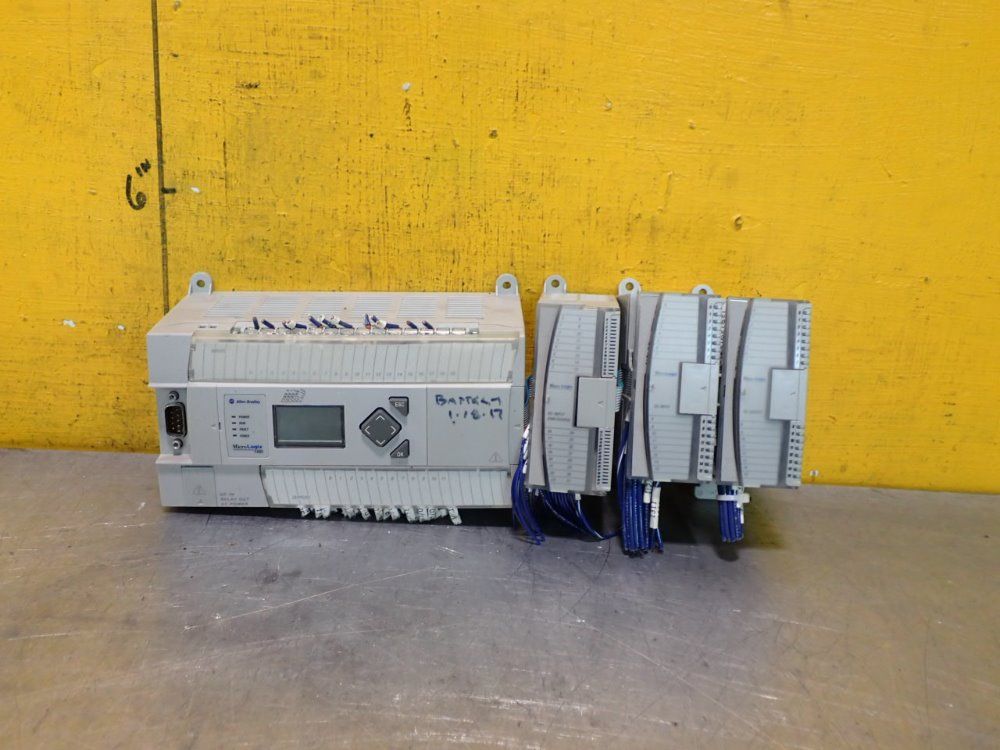 Allen-bradley Logix Controller With 3 Modules - 1766-l32bwa