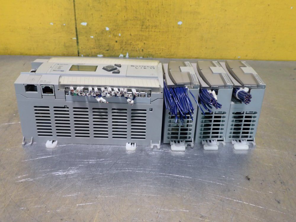 Allen-bradley Logix Controller With 3 Modules - 1766-l32bwa