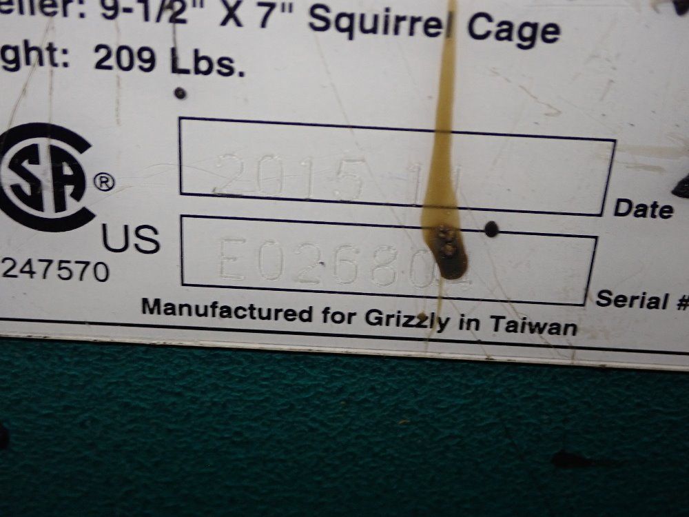 Grizzly 28" X 39" Vacuum Sanding Table - H2936