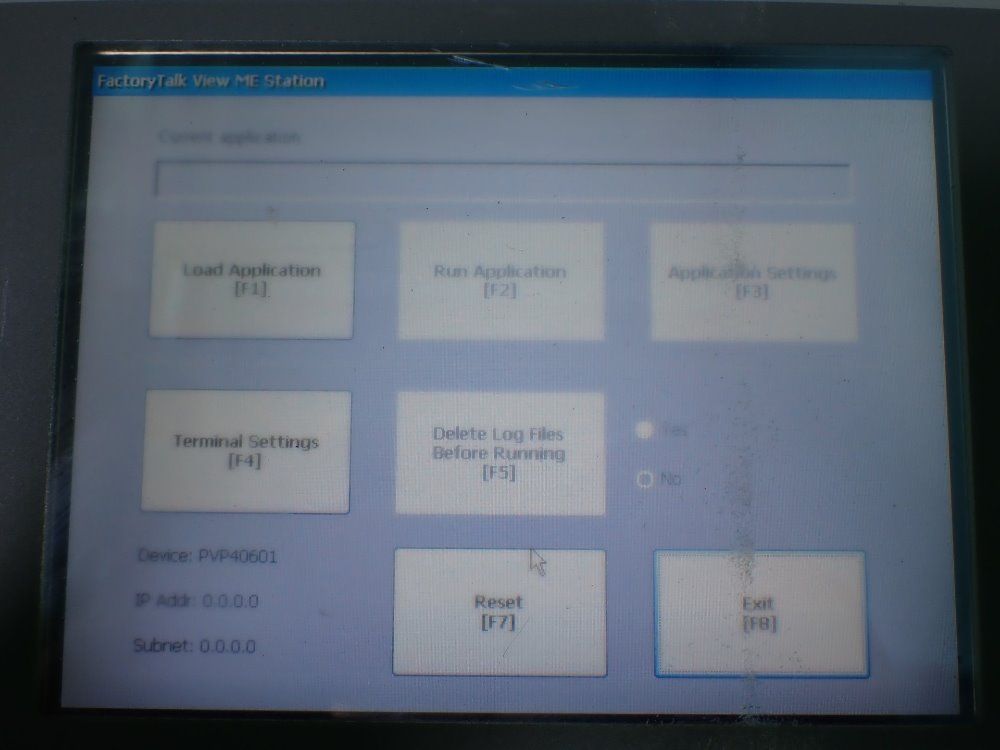 Allen-bradley 2711p-t7c4d8 Panelview Plus 700 Operator Panel. Powers On. - 2711p-t7c4d8