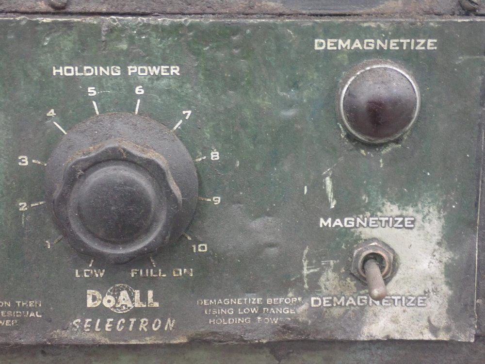 Doall 1 Hp Surface Grinder - D-6