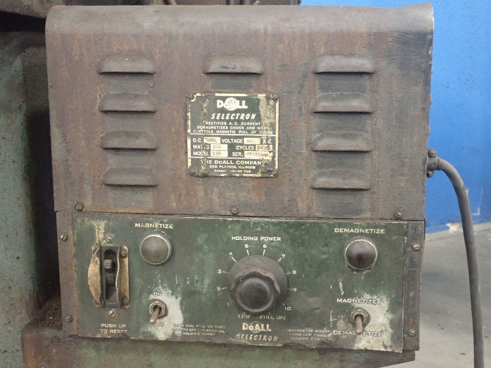 Doall 1 Hp Surface Grinder - D-6