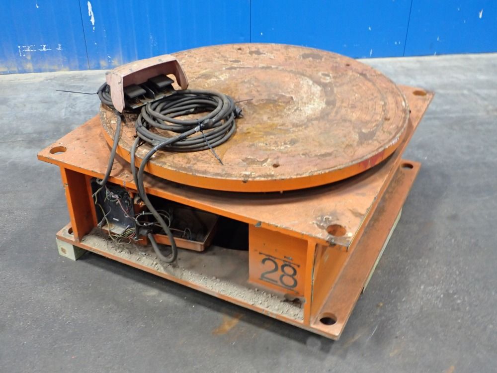 Kec. Inc 20,000 Welding Positioner Rotary Table